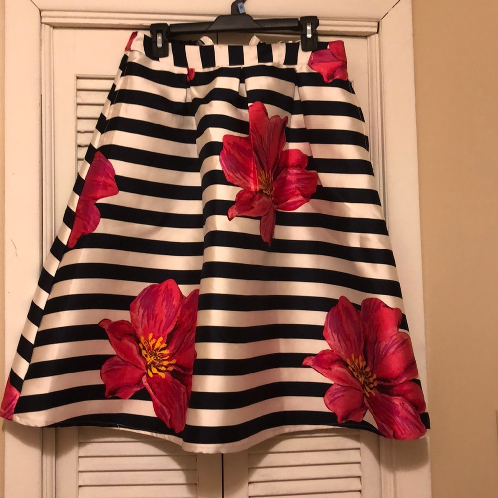 Floral A line skirt